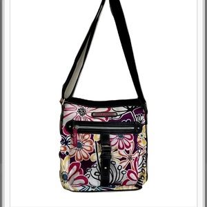 Lilly Bloom Purse Floral Crossbody Hipster Bag